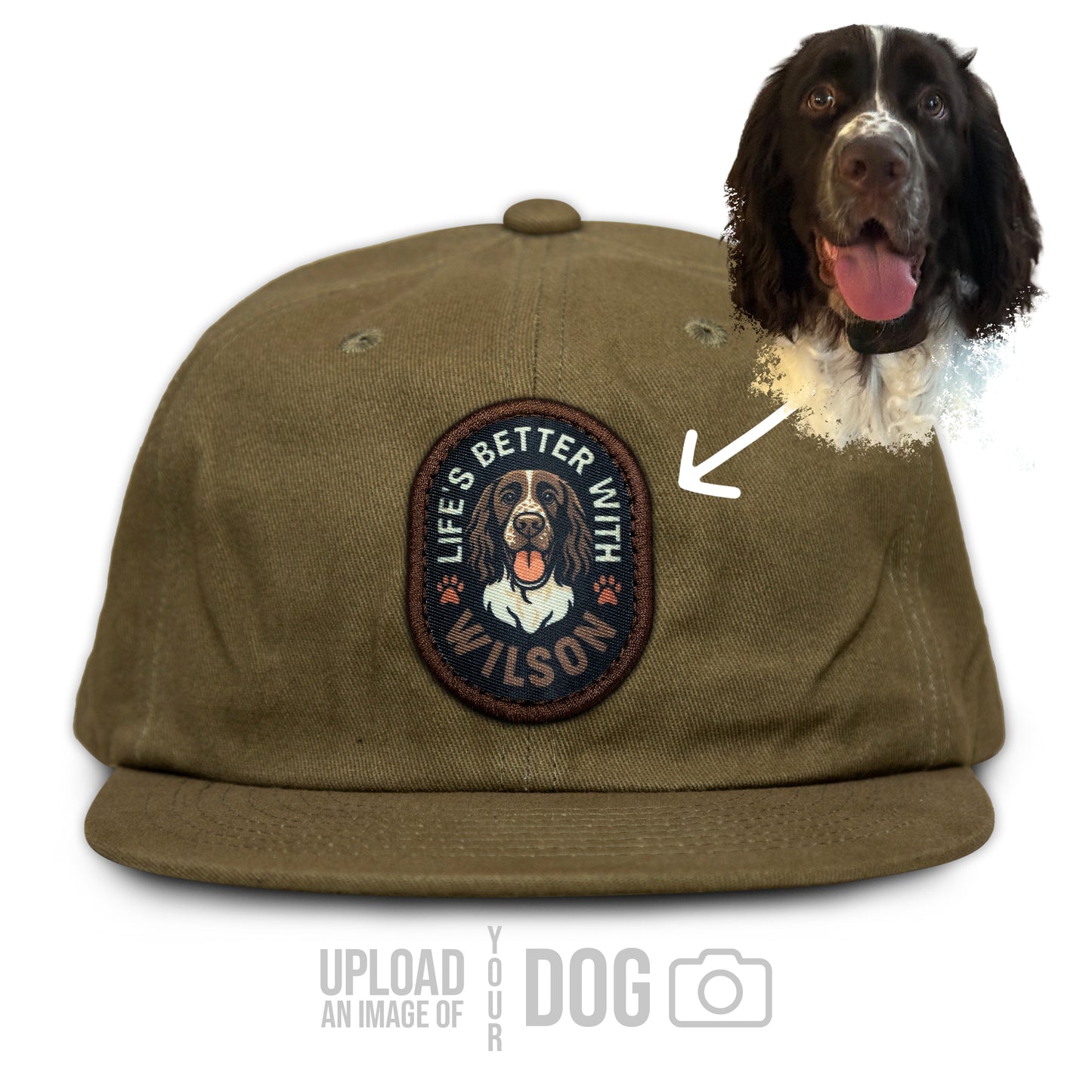 ONE-OF-A-KIND Custom Dog Hat