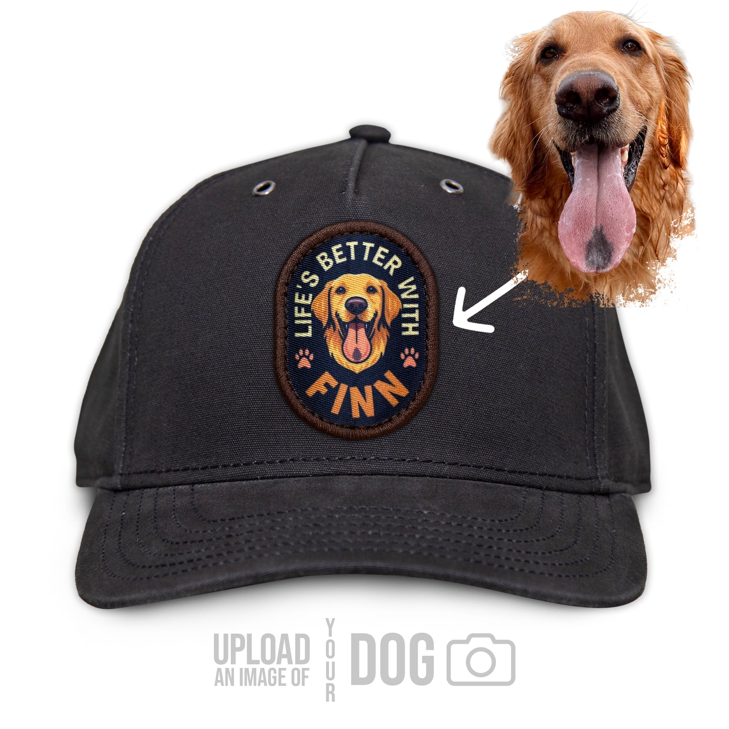 ONE-OF-A-KIND Custom Dog Hat