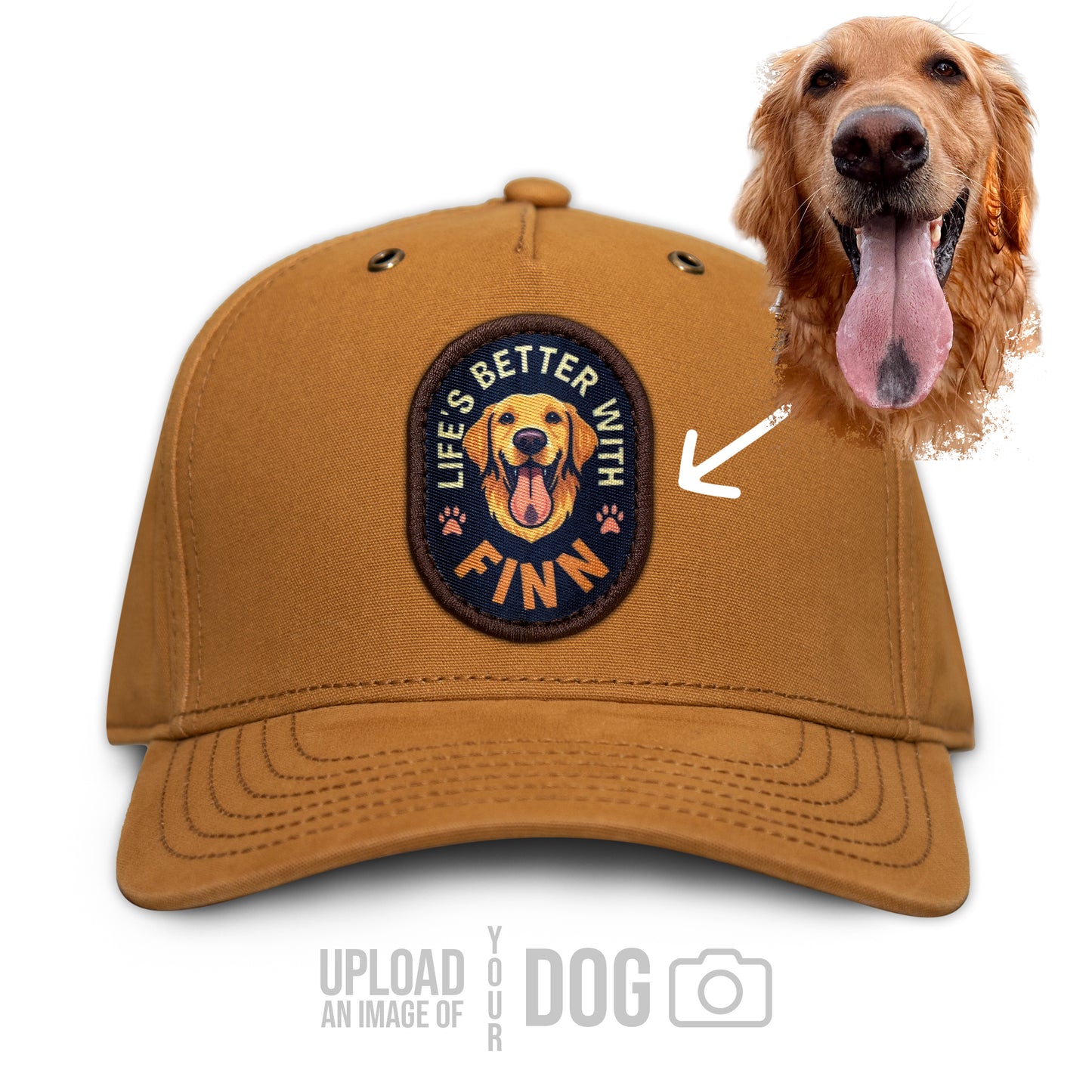 ONE-OF-A-KIND Custom Dog Hat
