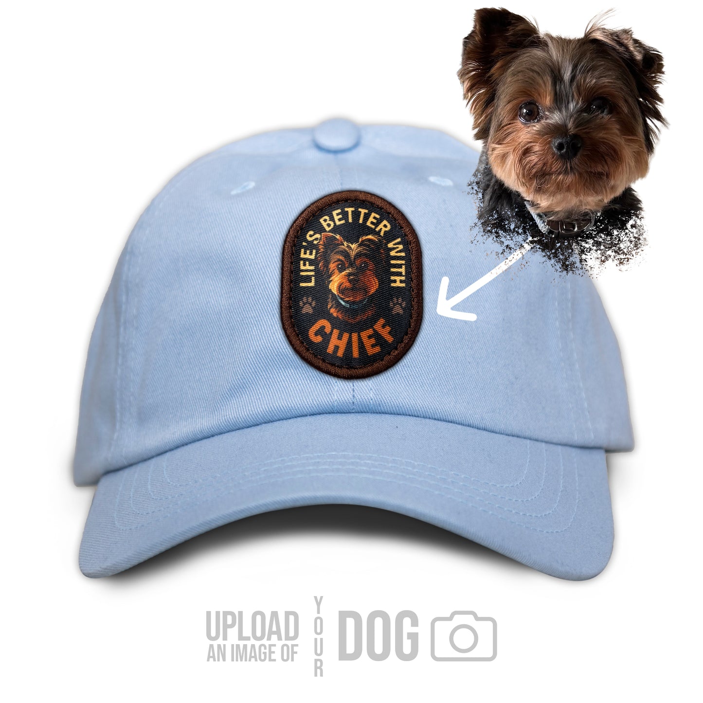 ONE-OF-A-KIND Custom Dog Hat