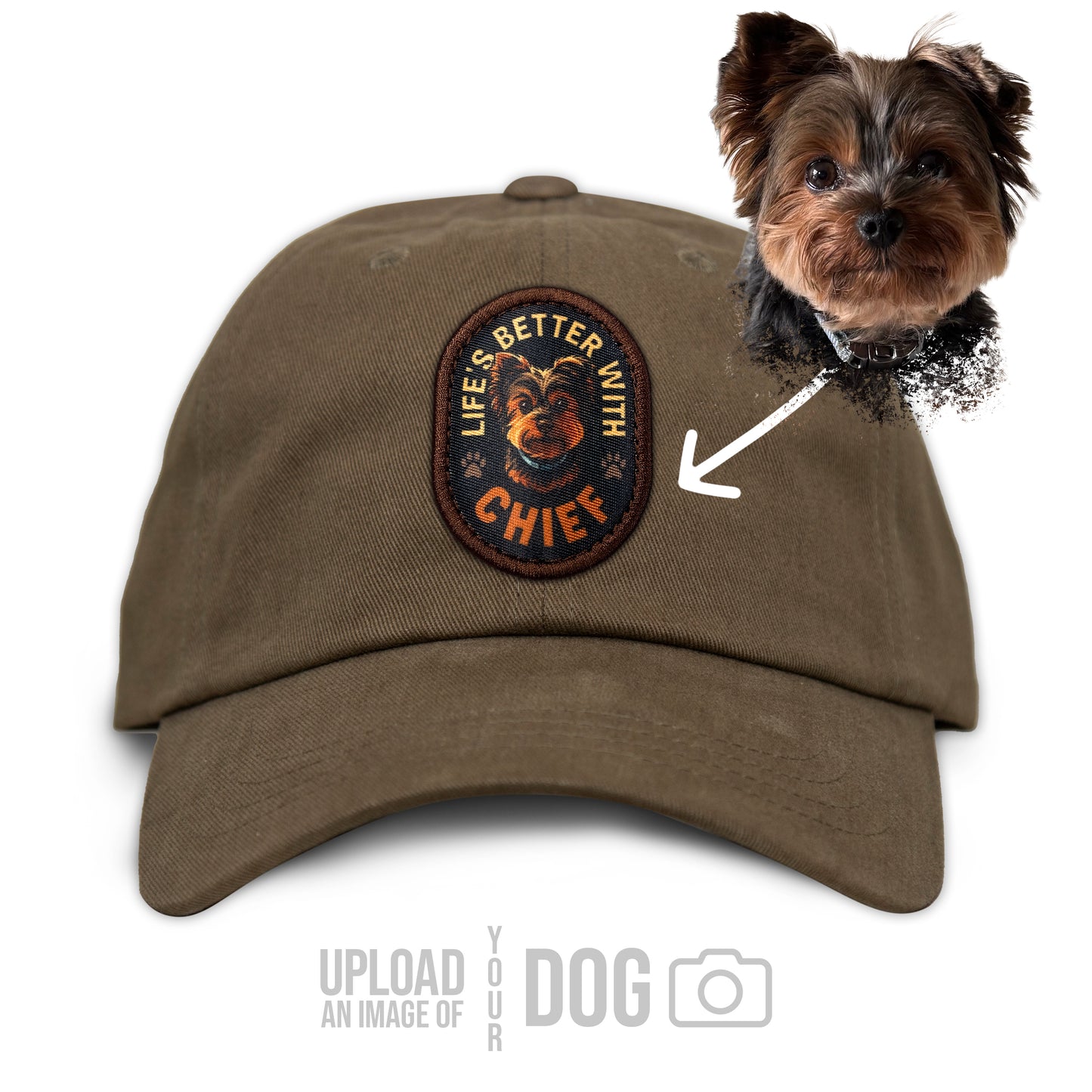 ONE-OF-A-KIND Custom Dog Hat