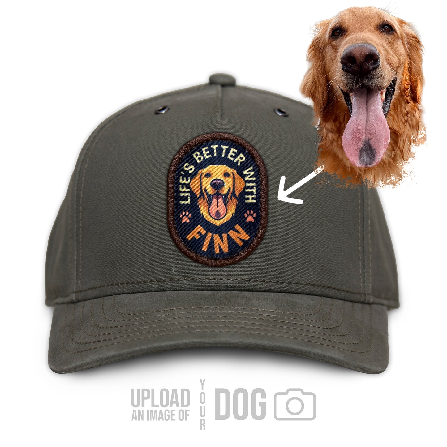 ONE-OF-A-KIND Custom Dog Hat