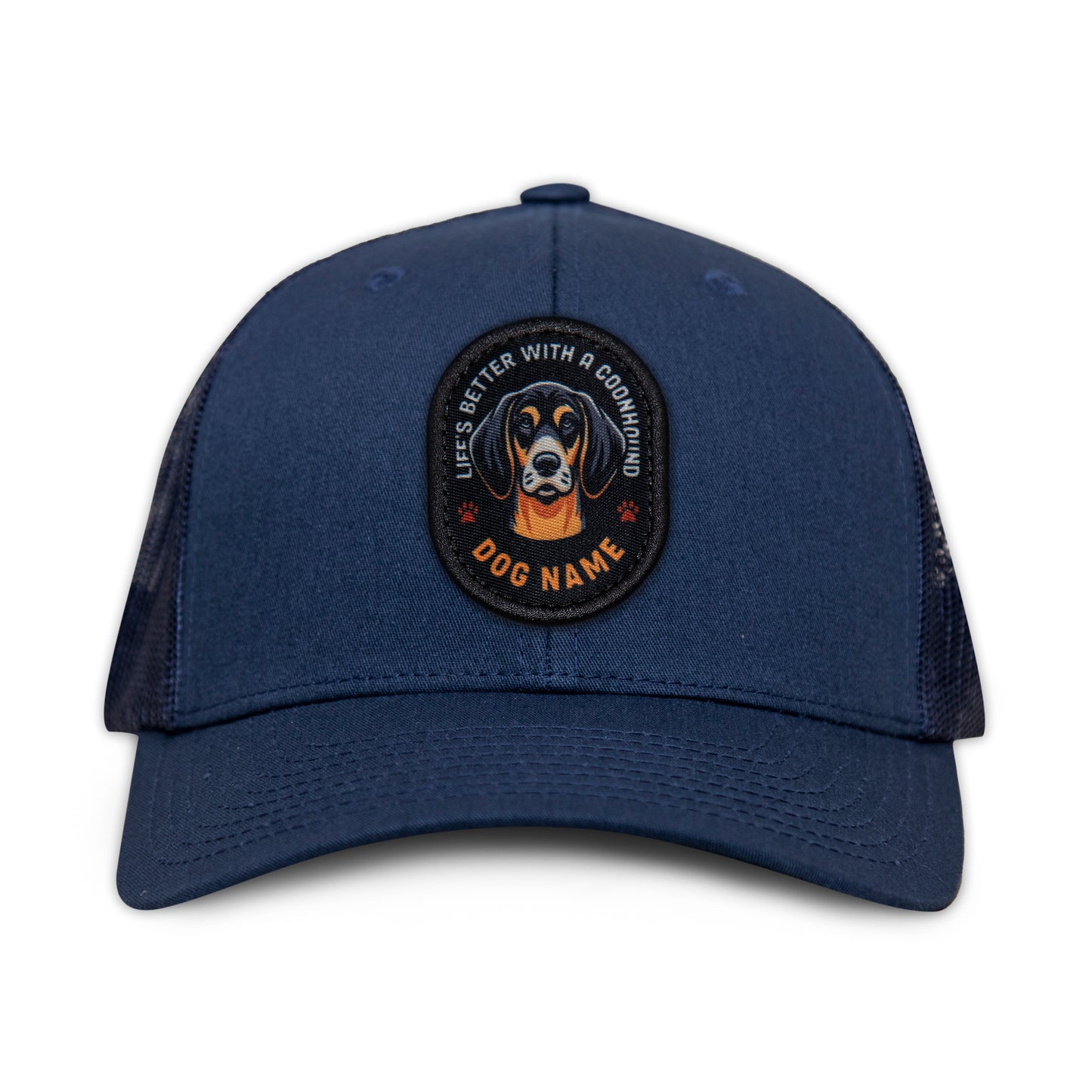 Coonhound (Black & Tan) Trucker