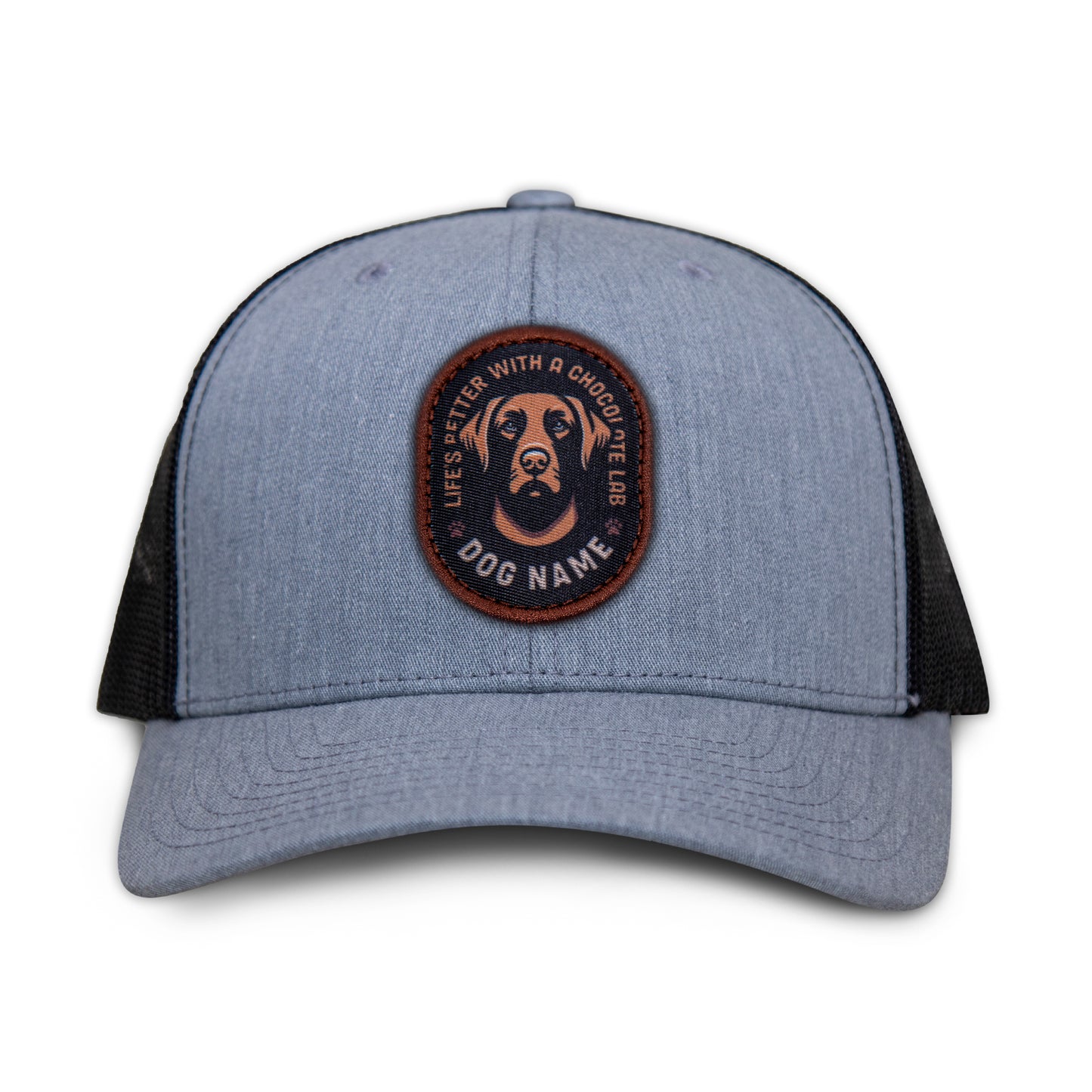 Chocolate Lab Trucker