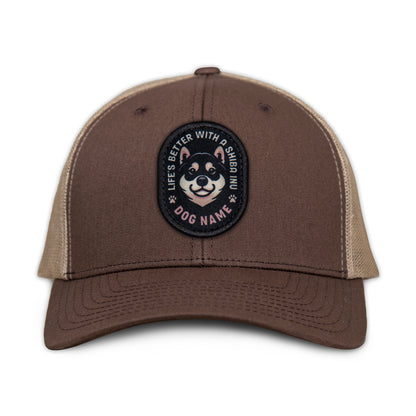 Shiba Inu (Black & Tan) Trucker