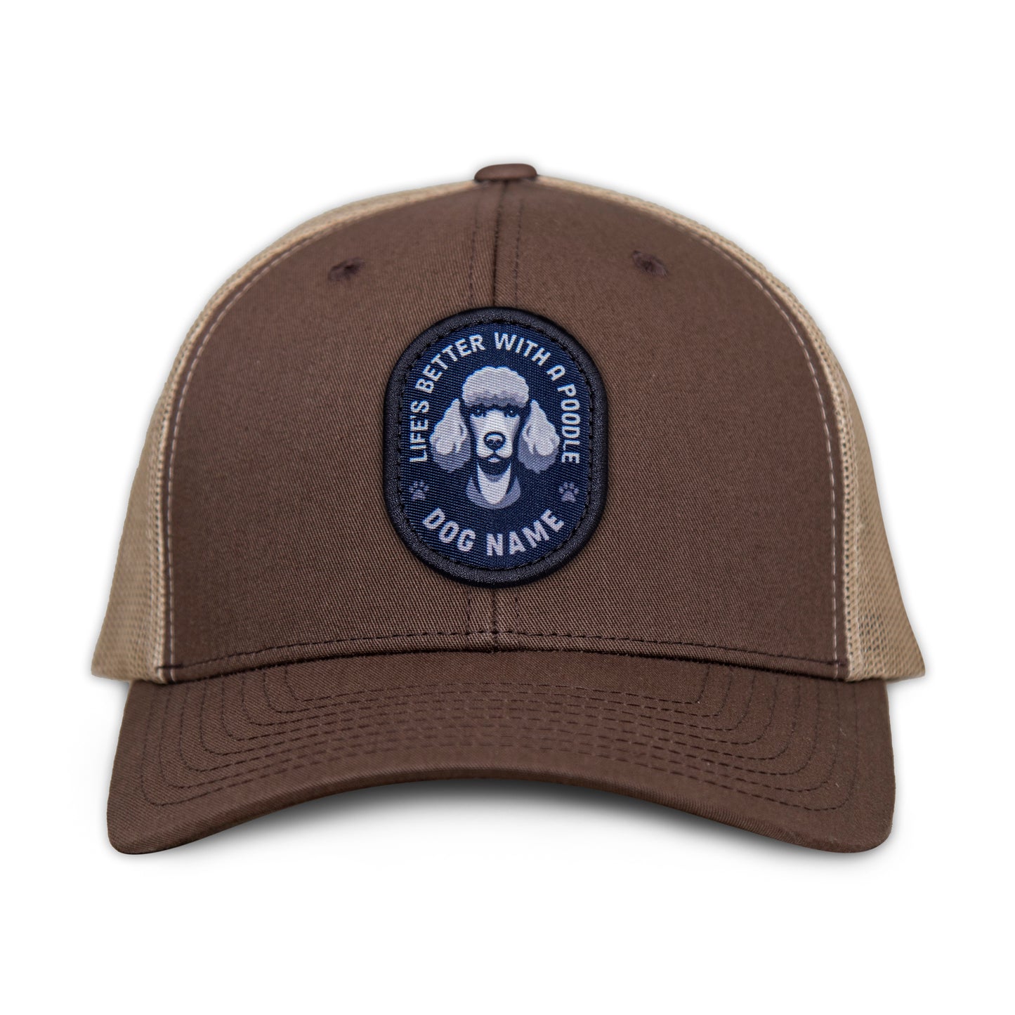 Poodle (Silver) Trucker