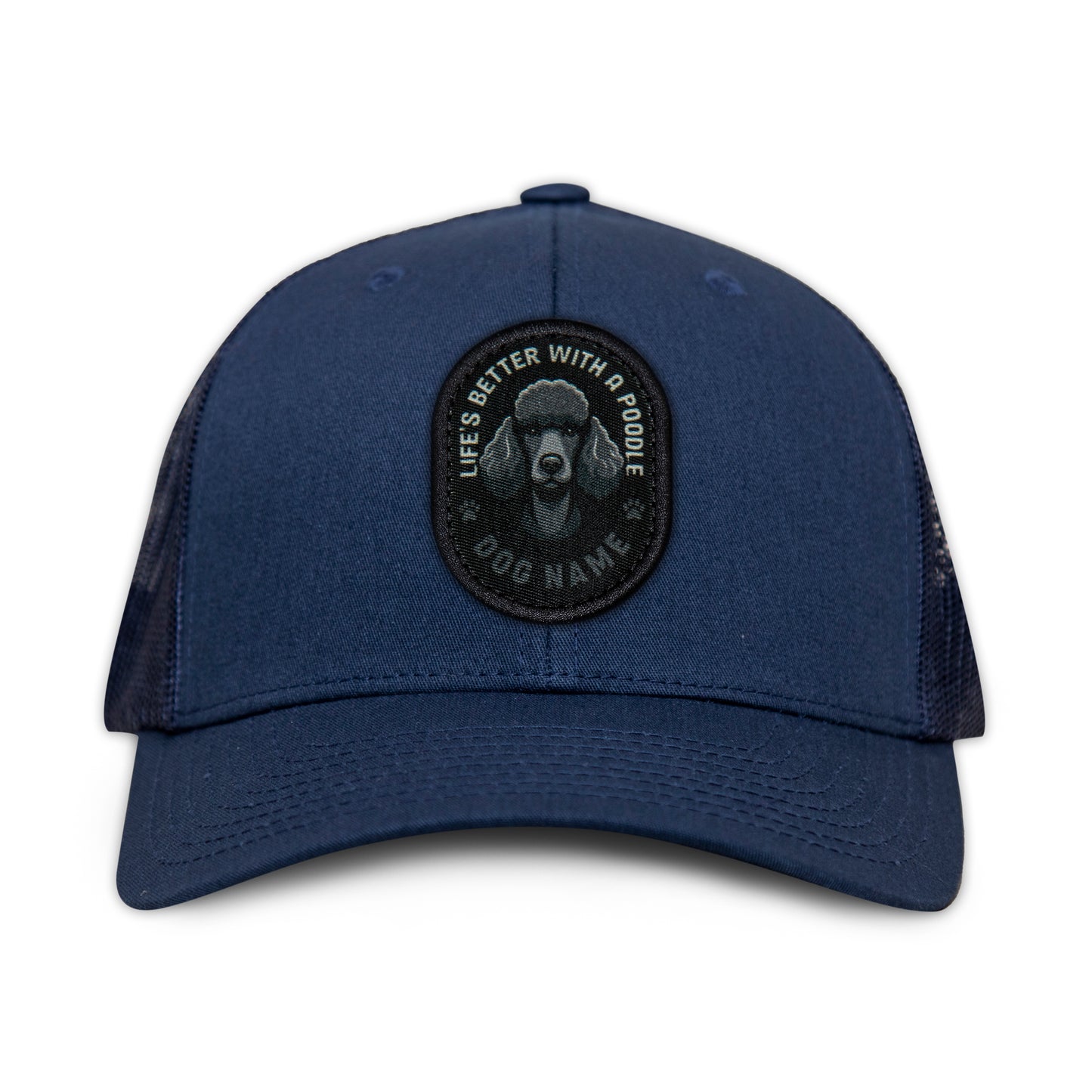 Poodle (Black) Trucker