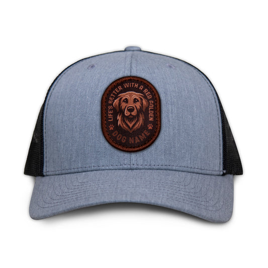 Golden Retriever (Red) Trucker
