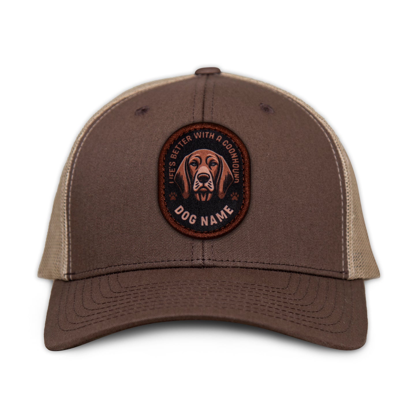 Coonhound (Brown) Trucker