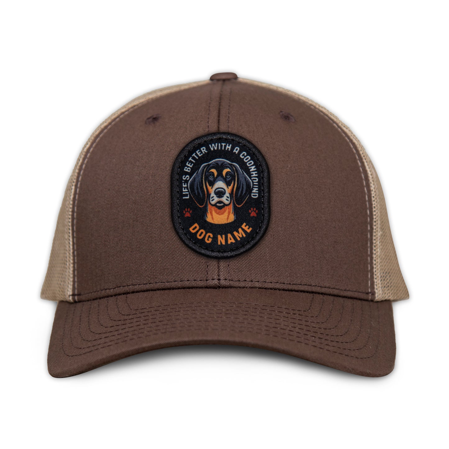 Coonhound (Black & Tan) Trucker