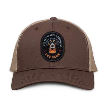 Coonhound (Black & Tan) Trucker