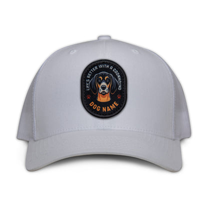 Coonhound (Black & Tan) Trucker