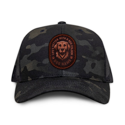 Golden Retriever (Red) Trucker