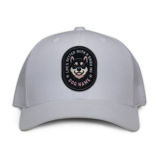 Shiba Inu (Black & Tan) Trucker