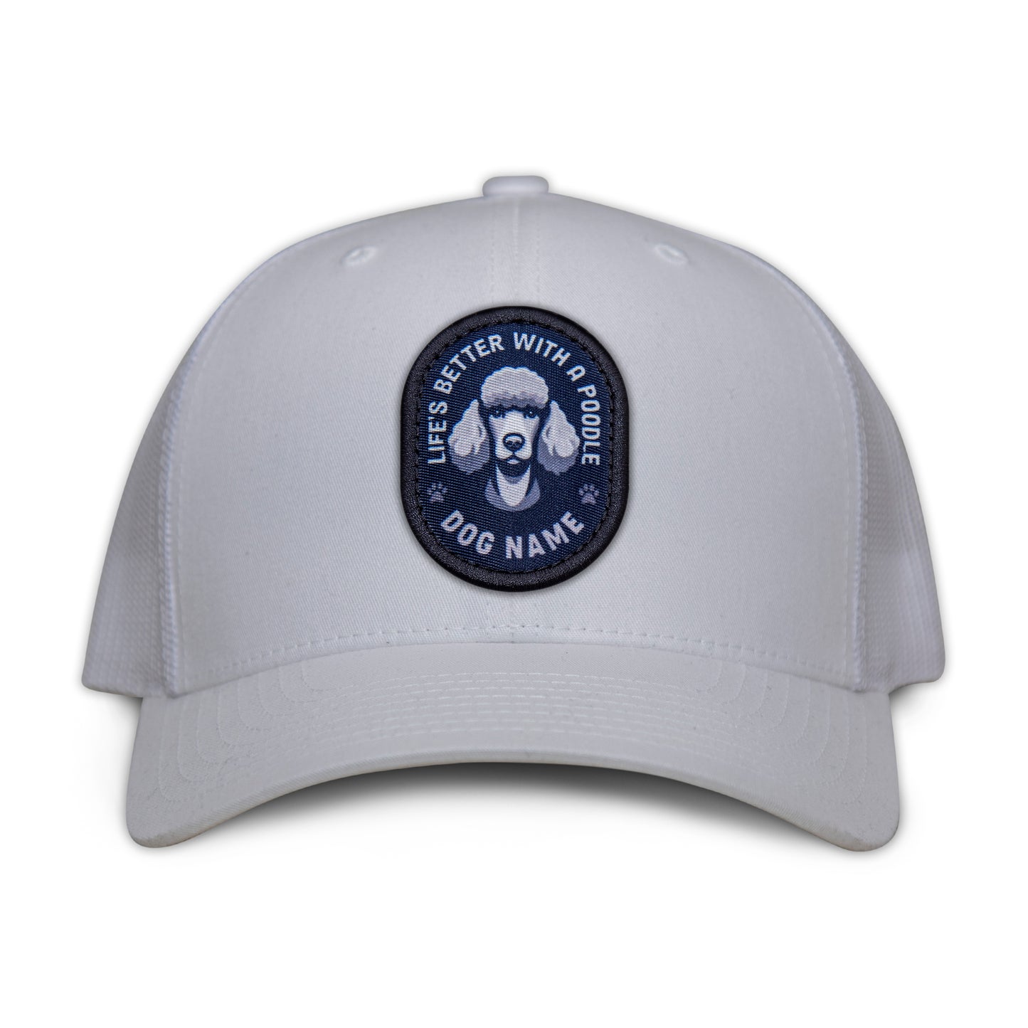 Poodle (Silver) Trucker