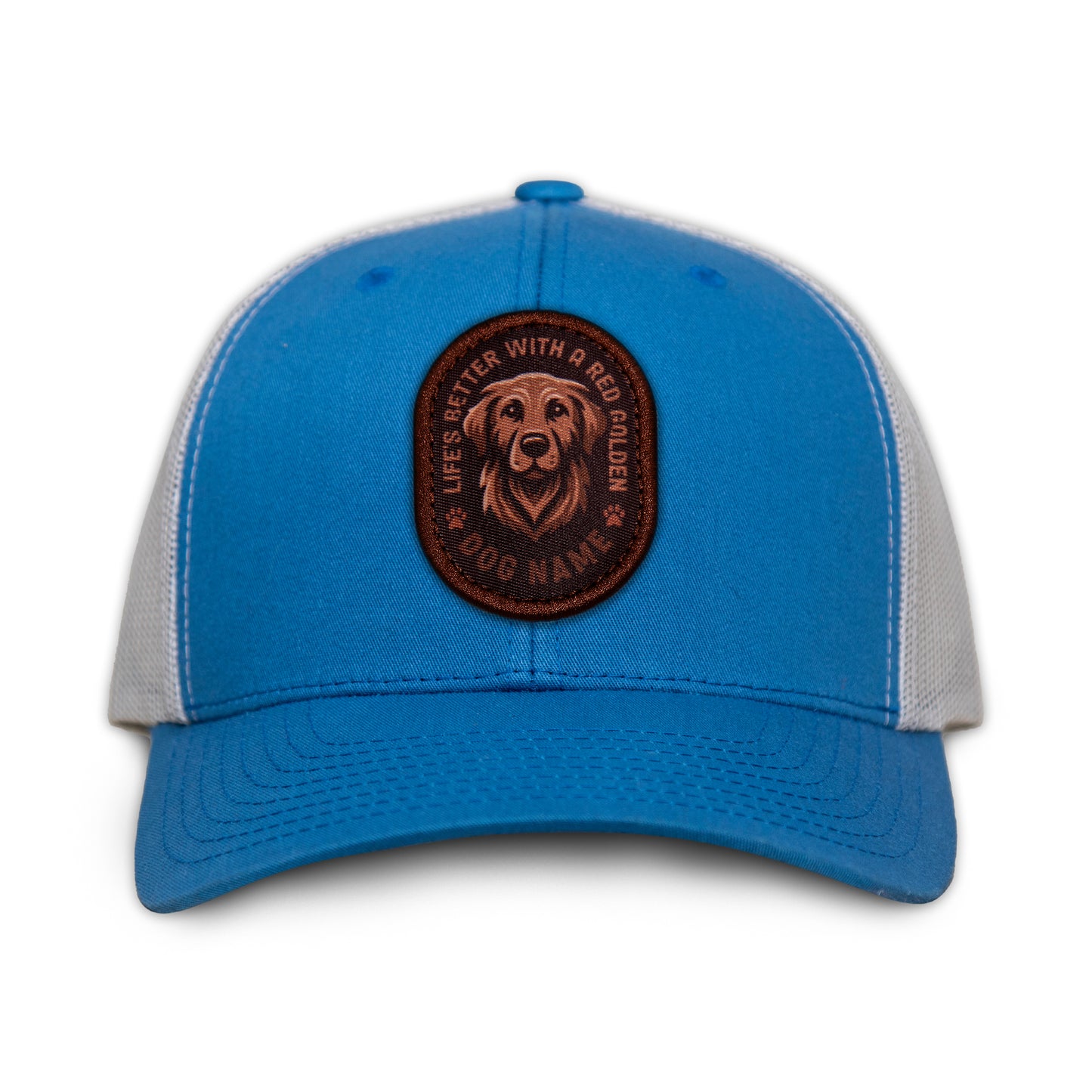Golden Retriever (Red) Trucker