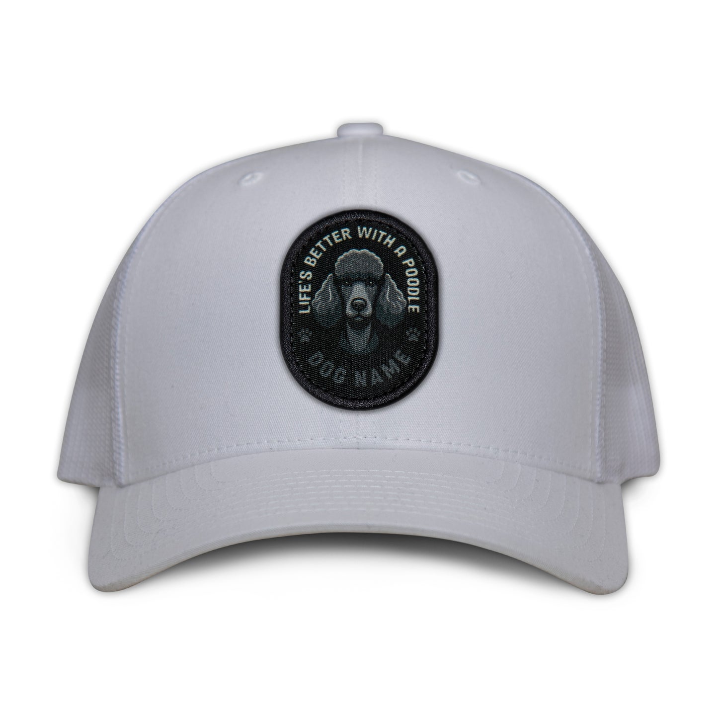 Poodle (Black) Trucker