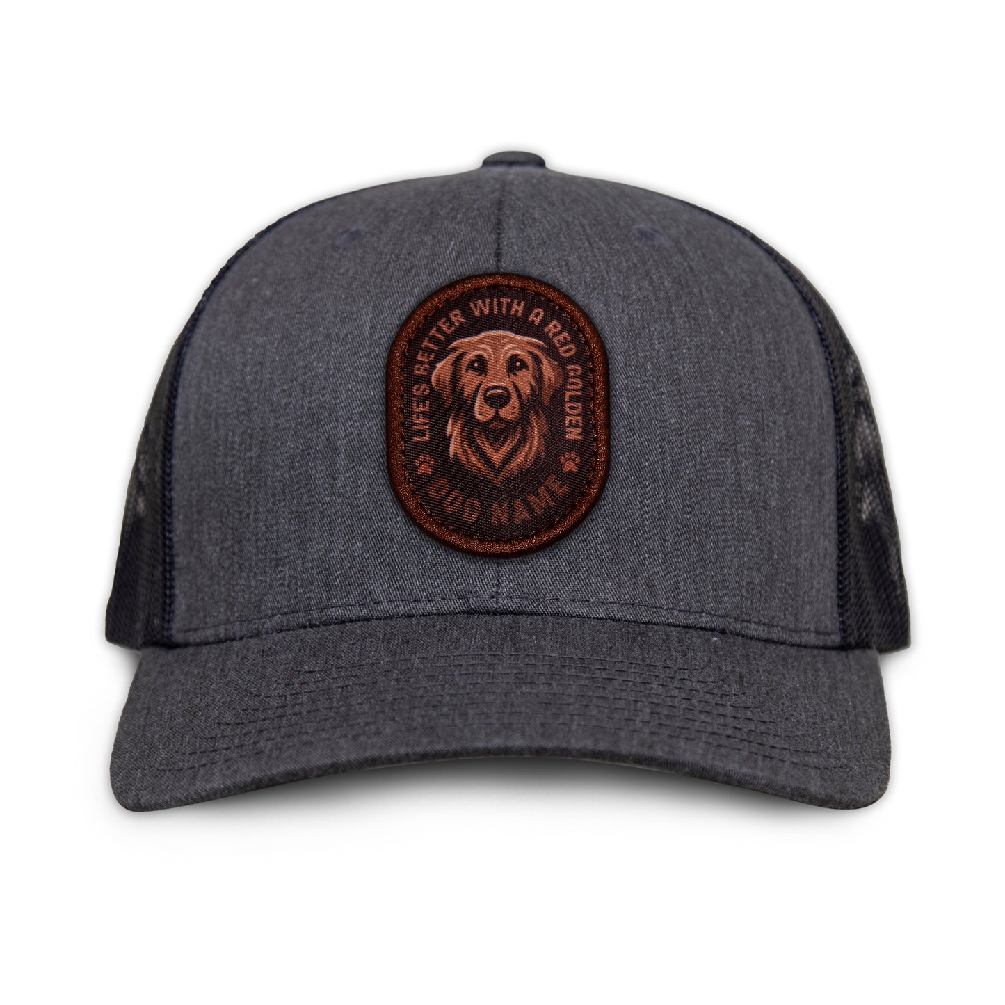 Golden Retriever (Red) Trucker
