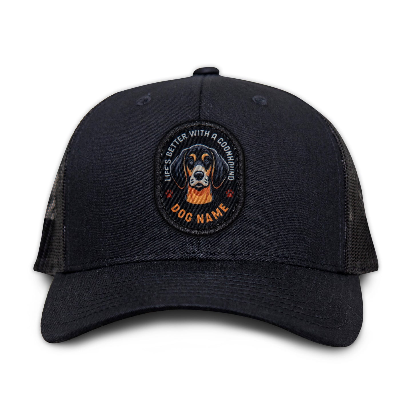 Coonhound (Black & Tan) Trucker