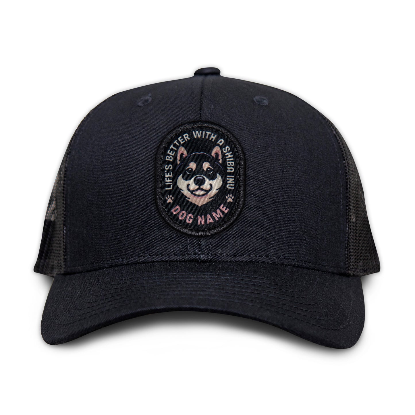 Shiba Inu (Black & Tan) Trucker
