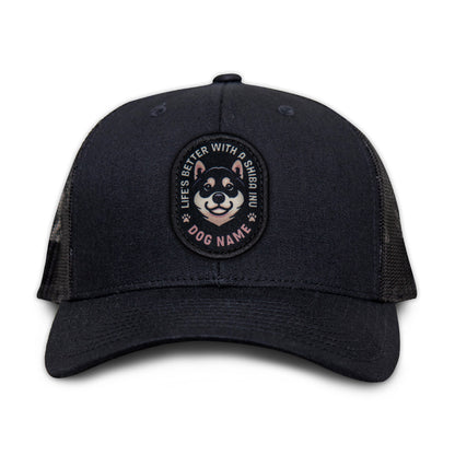 Shiba Inu (Black & Tan) Trucker