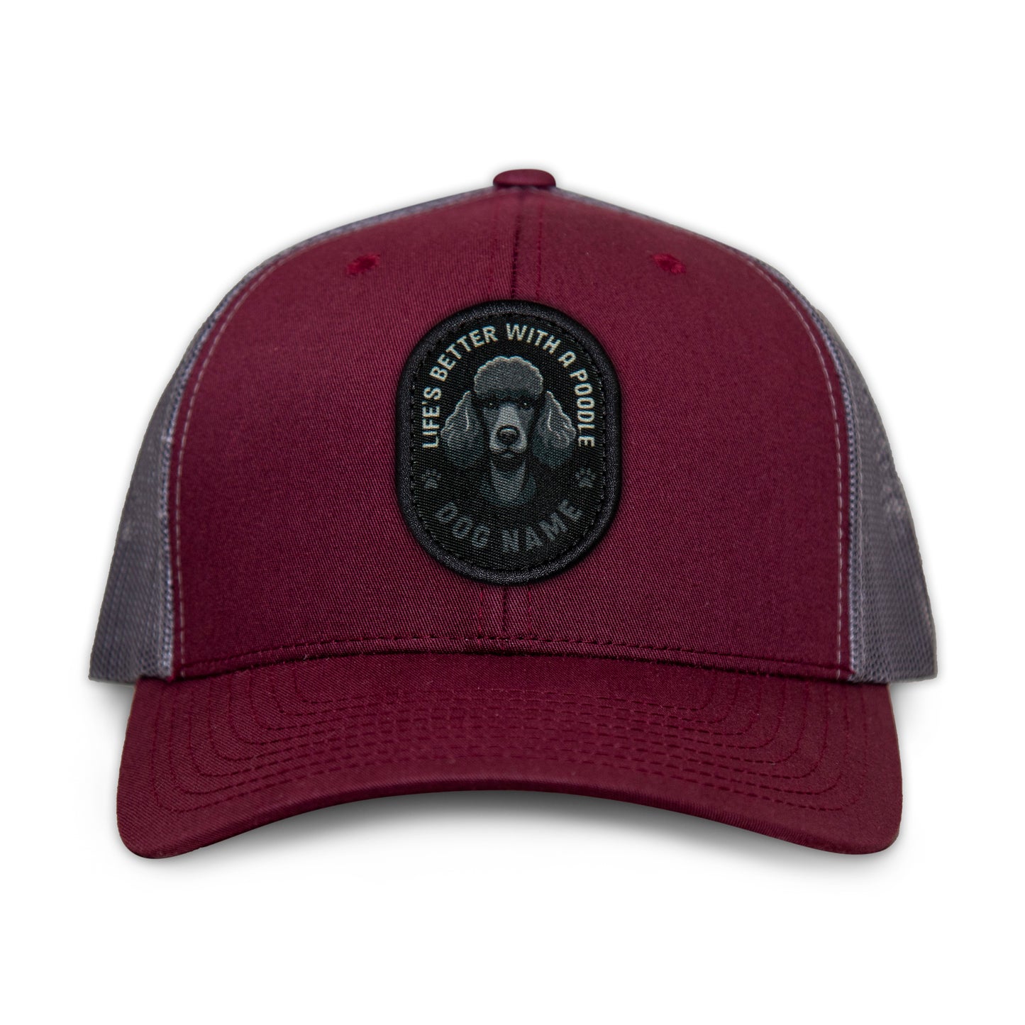 Poodle (Black) Trucker