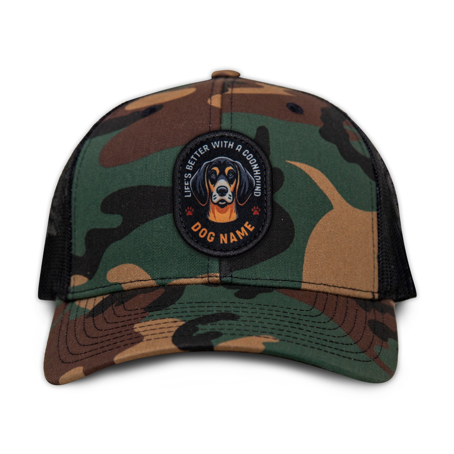 Coonhound (Black & Tan) Trucker