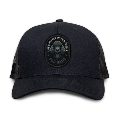 Poodle (Black) Trucker