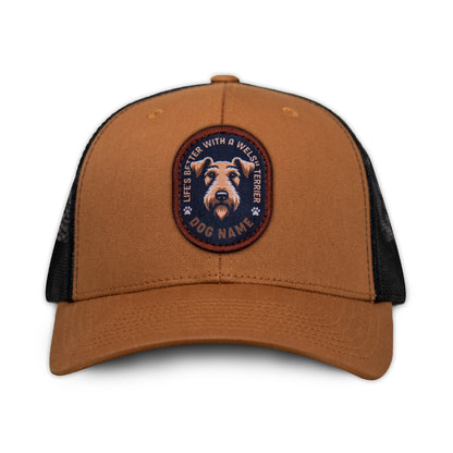 Welsh Terrier Trucker