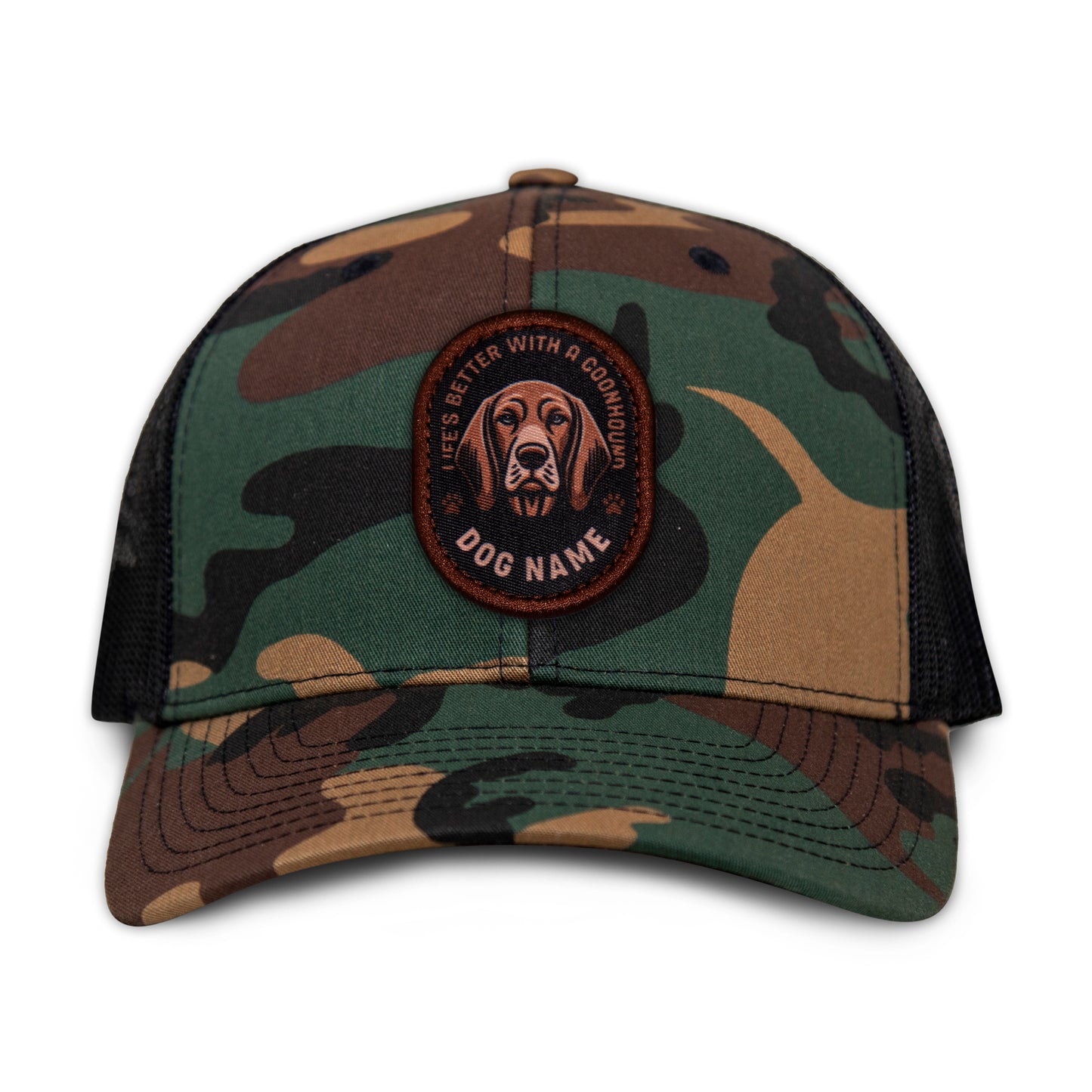 Coonhound (Brown) Trucker