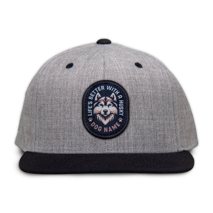 Husky (Light) Flat Bill