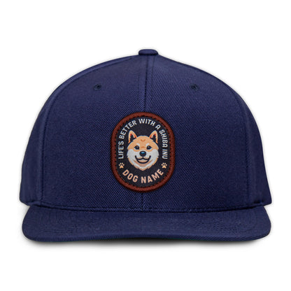 Shiba Inu Flat Bill