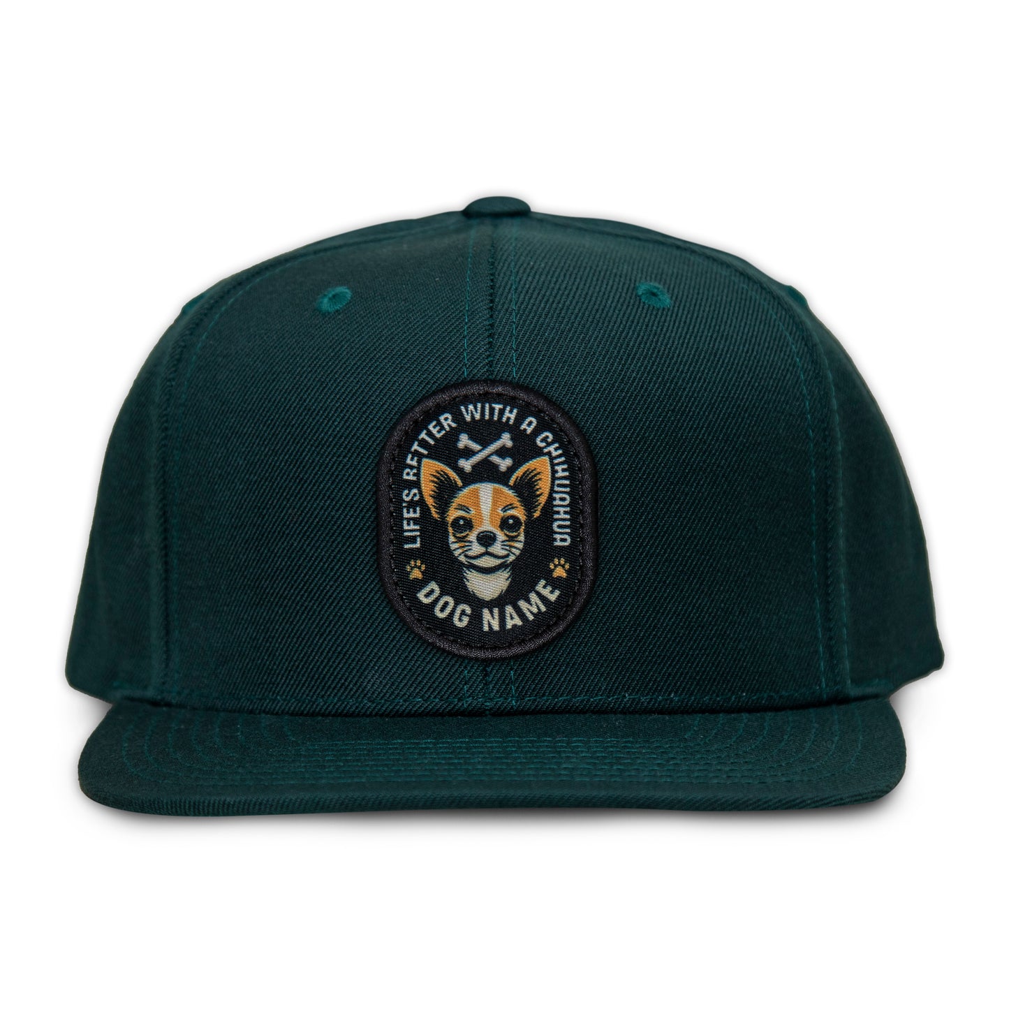 Chihuahua (Light/Tan) Flat Bill