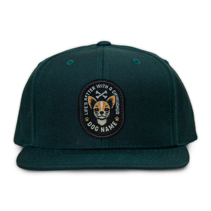 Chihuahua (Light/Tan) Flat Bill