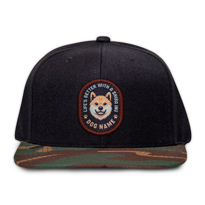 Shiba Inu Flat Bill