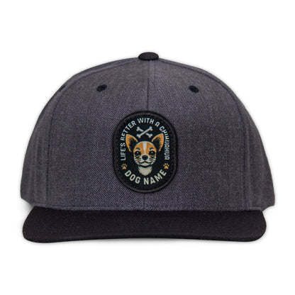 Chihuahua (Light/Tan) Flat Bill