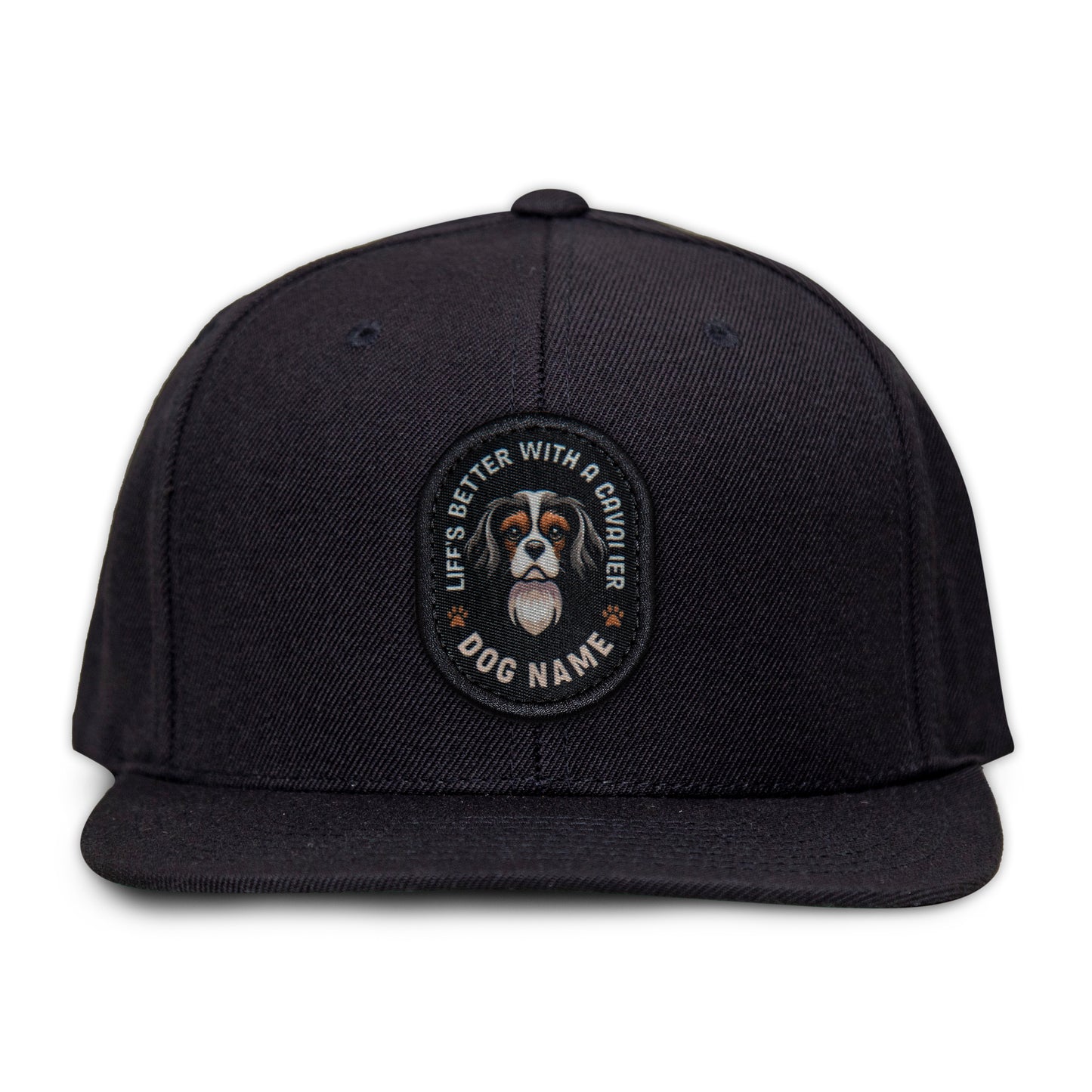 Cavalier King Charles Spaniel (Tri-Color) Flat Bill