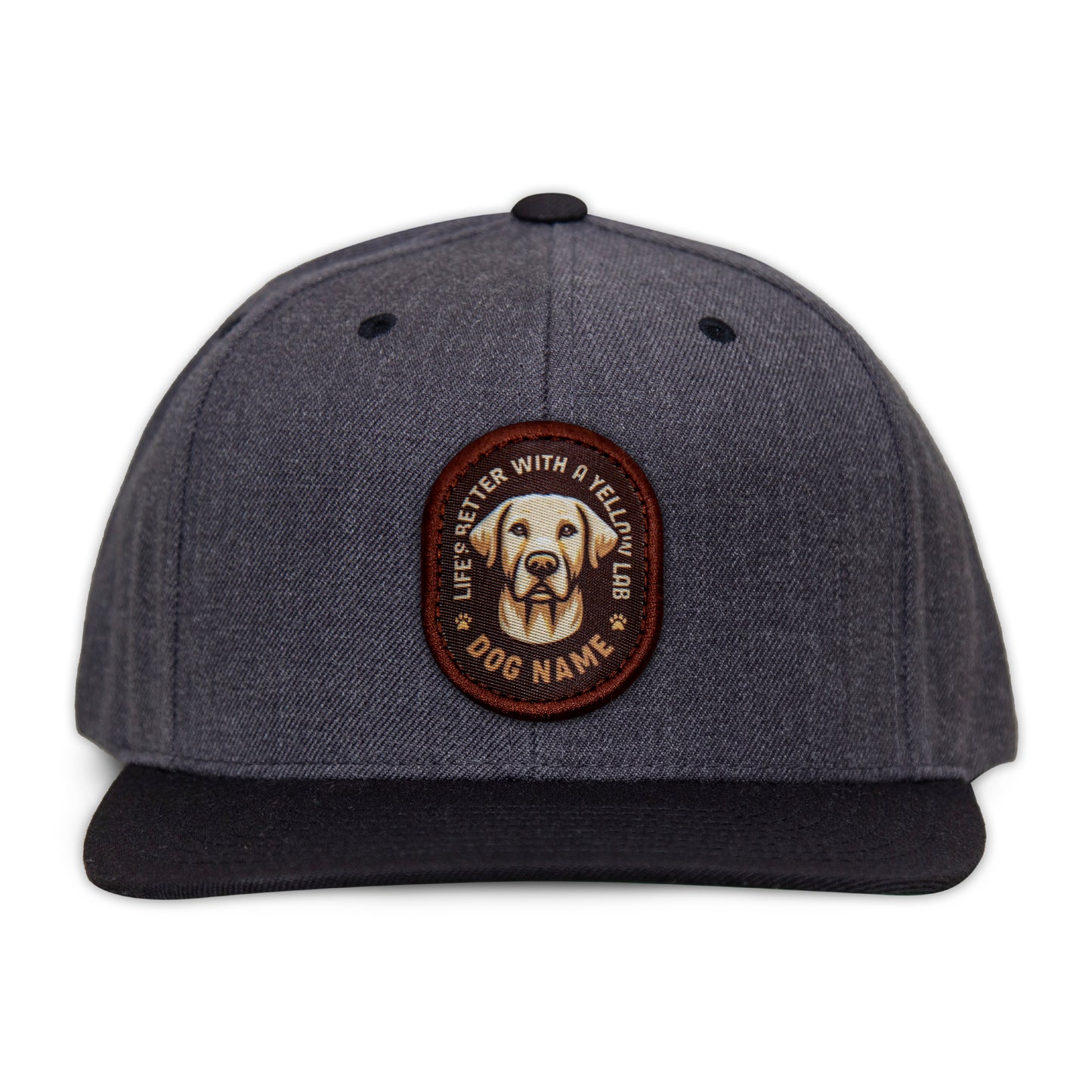 Yellow Lab Flat Bill
