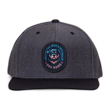 Rottweiler Flat Bill