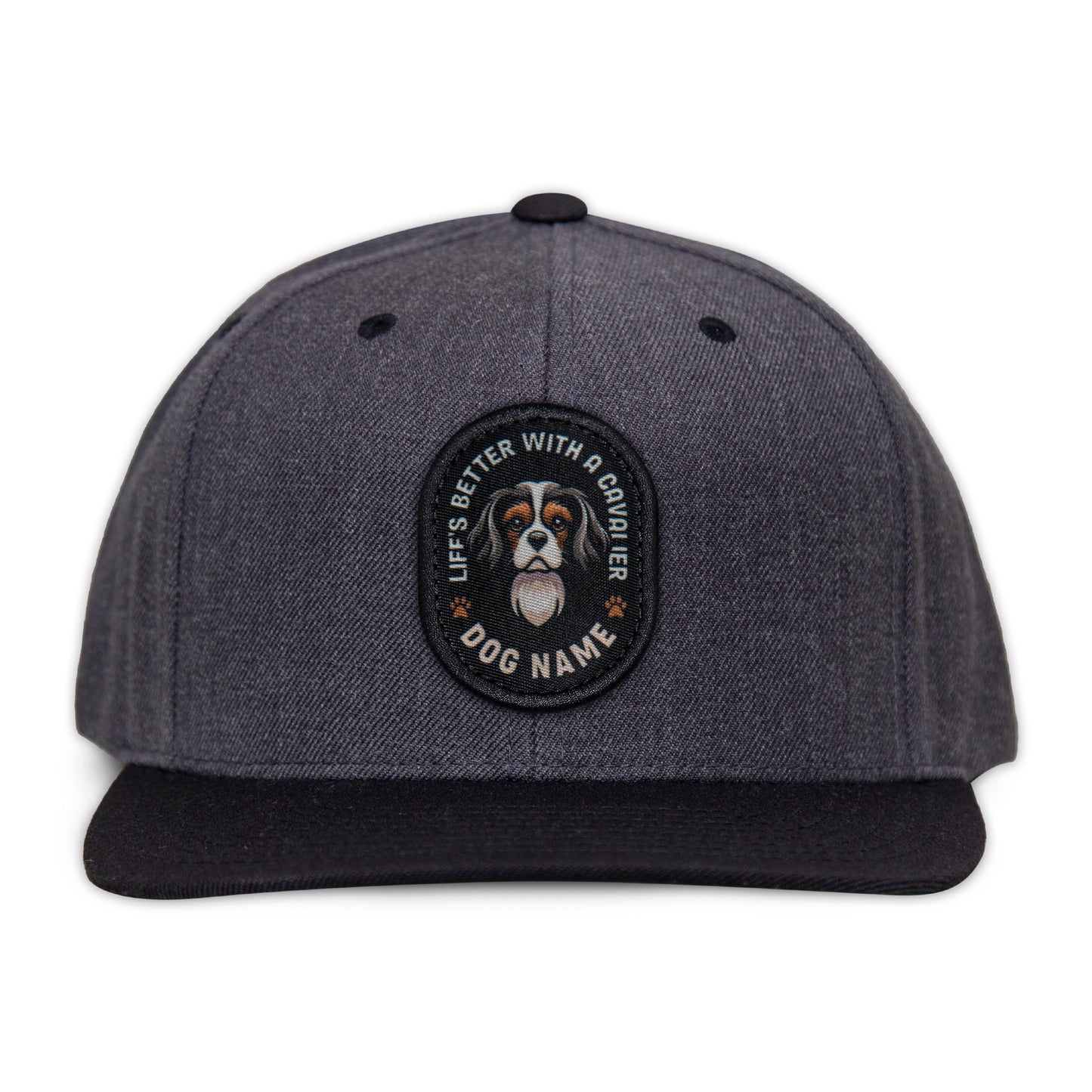 Cavalier King Charles Spaniel (Tri-Color) Flat Bill