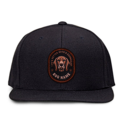 Coonhound (Brown) Flat Bill