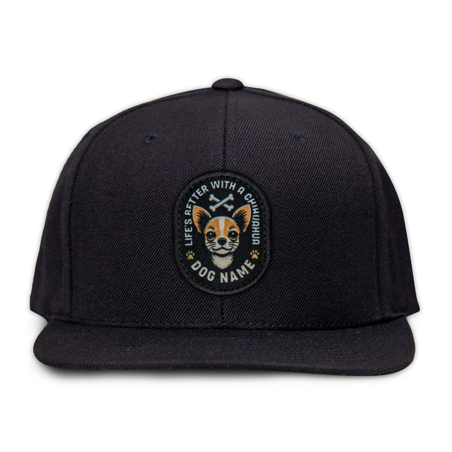 Chihuahua (Light/Tan) Flat Bill