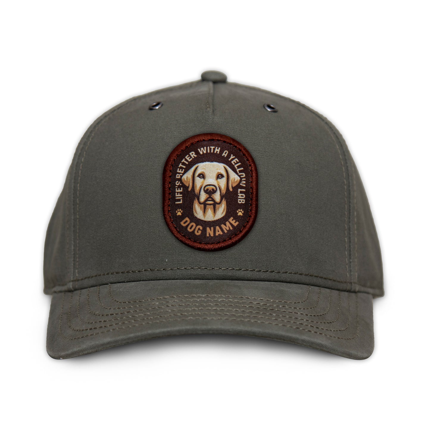 Yellow Lab Snapback