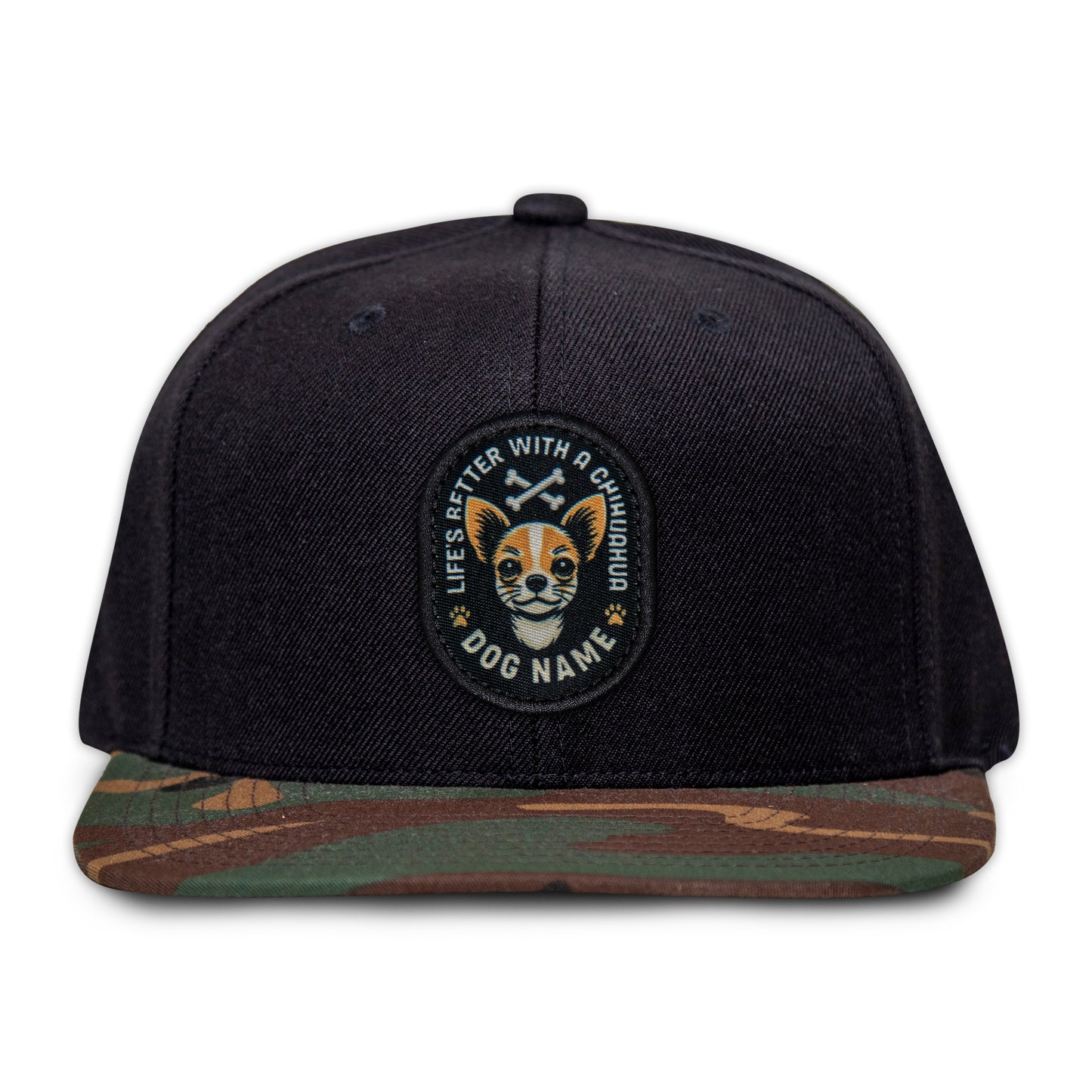 Chihuahua (Light/Tan) Flat Bill