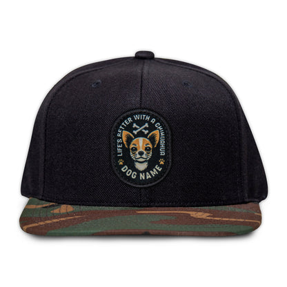 Chihuahua (Light/Tan) Flat Bill