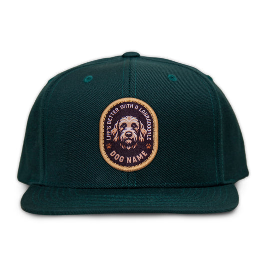 Labradoodle (Light) Flat Bill