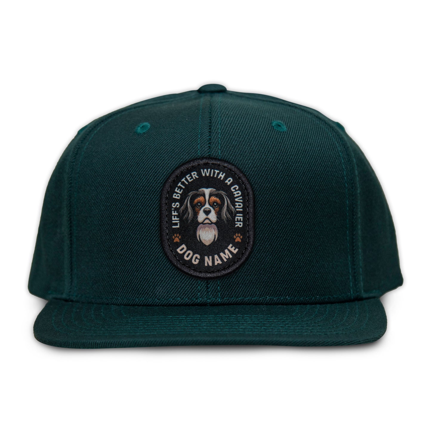 Cavalier King Charles Spaniel (Tri-Color) Flat Bill