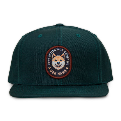 Shiba Inu Flat Bill