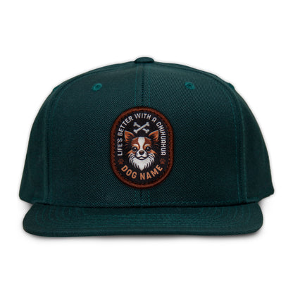 Chihuahua (Brown/White) Flat Bill