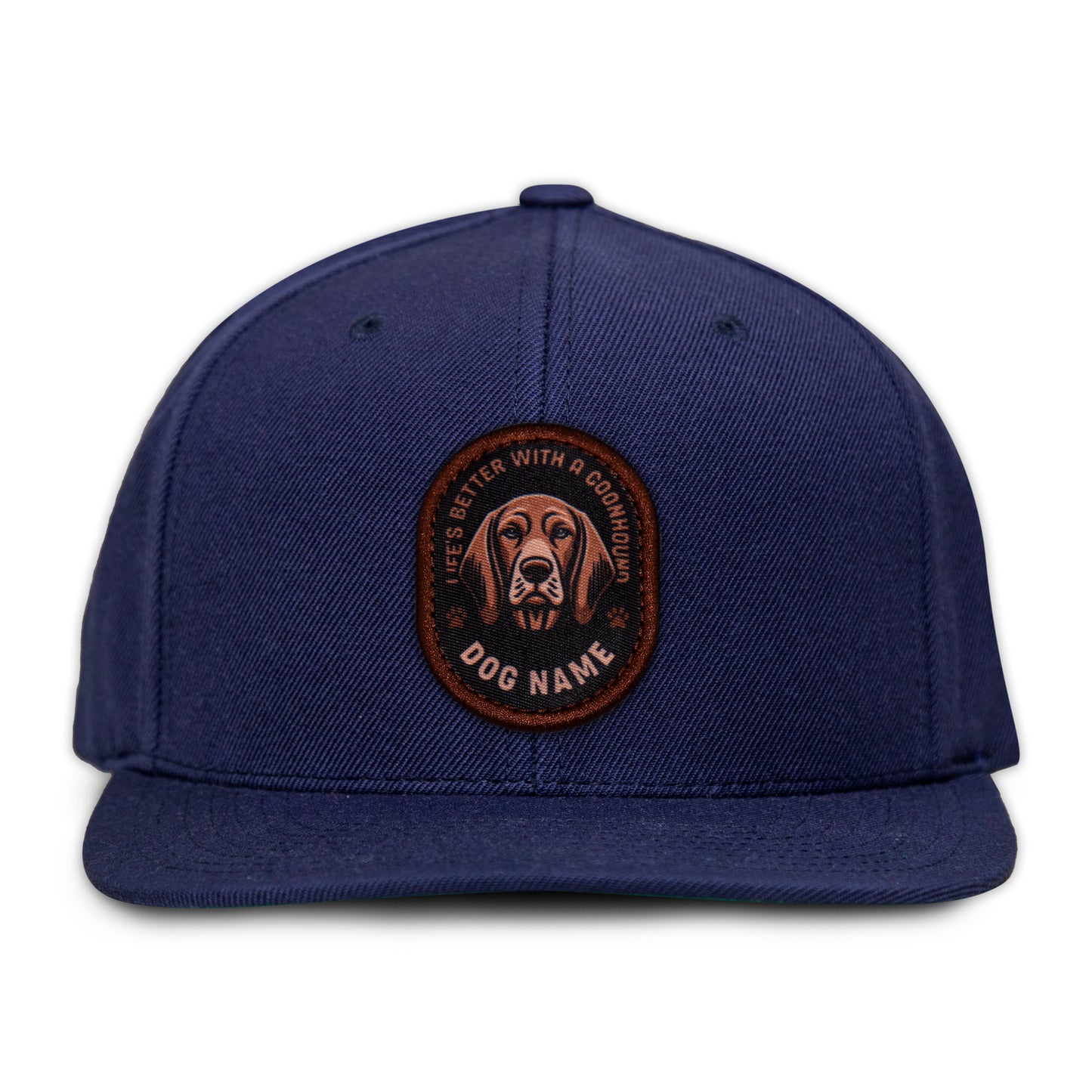 Coonhound (Brown) Flat Bill